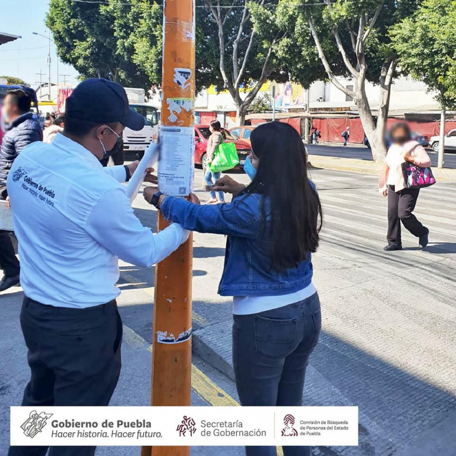 Esta mañana como parte de nuestro trabajo realizamos Acciones de Búsqueda de Personas Desaparecidas o No Localizadas en inmediaciones de la CAPU en colaboración con Secretaría de Seguridad Ciudadana de Puebla.