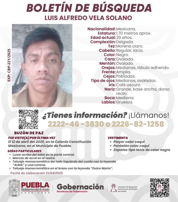 Luis Alfredo Vela Solano