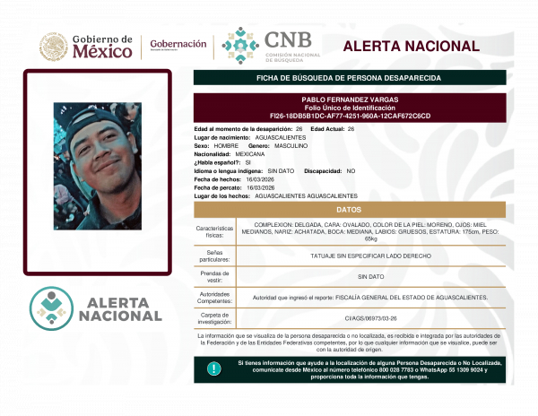 PABLO FERNANDEZ VARGAS