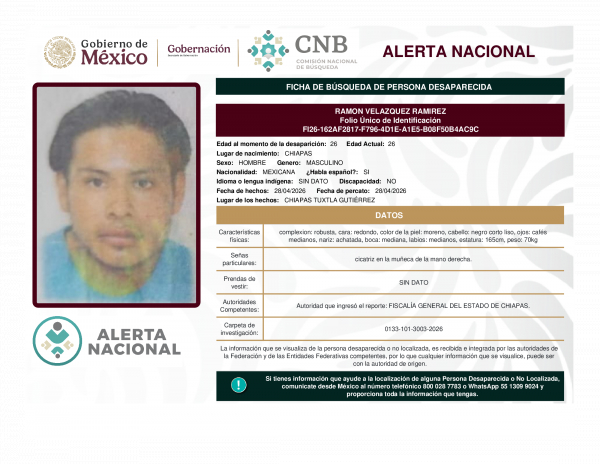 RAMON VELAZQUEZ RAMIREZ