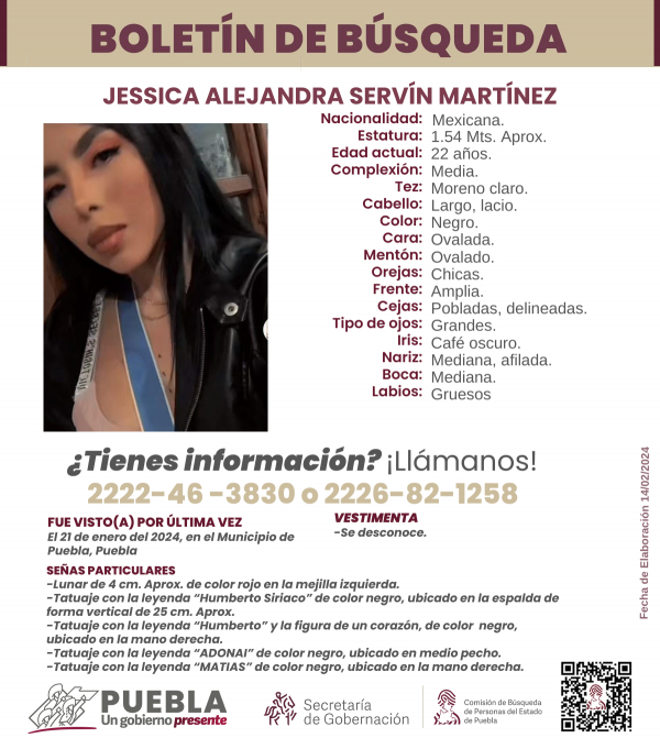 Jessica Alejandra Servín Martínez