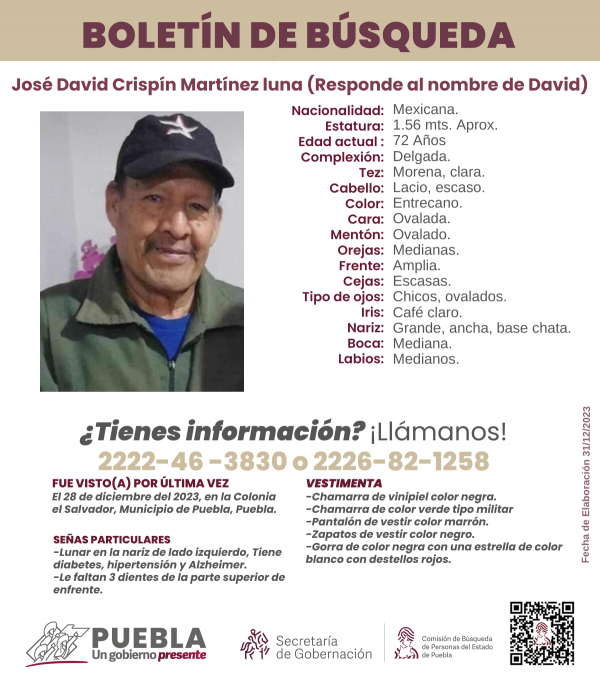 José David Crispín Martínez luna