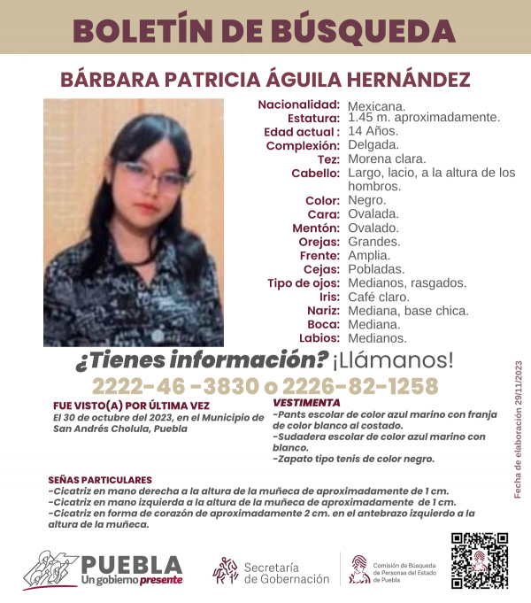 Bárbara patricia Águila Hernández