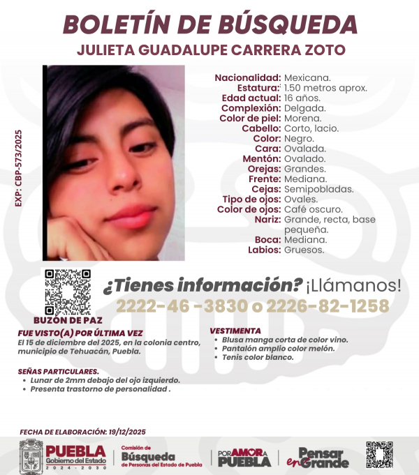 Julieta Guadalupe Carrera Zoto