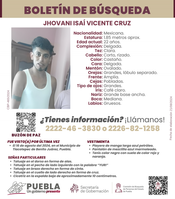 Jhovani Isaí Vicente Cruz