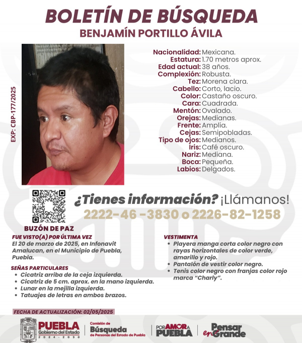 Benjamín Portillo Ávila - ACTUALIZACIÓN