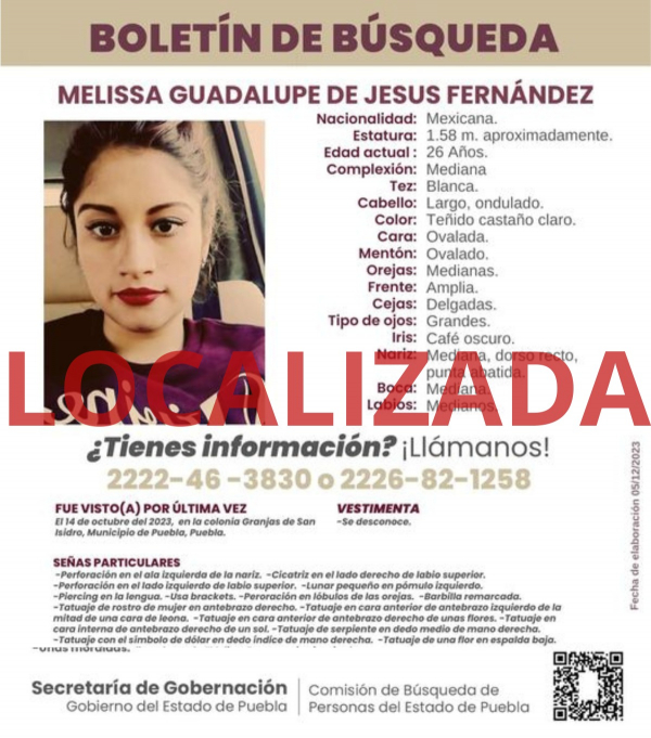 Melissa Guadalupe de Jesus Fernández
