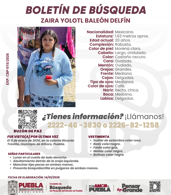 Zaira Yolotl Bale&oacute;n Delf&iacute;n