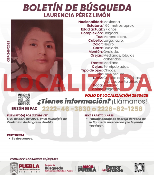 Laurencia Pérez Limón