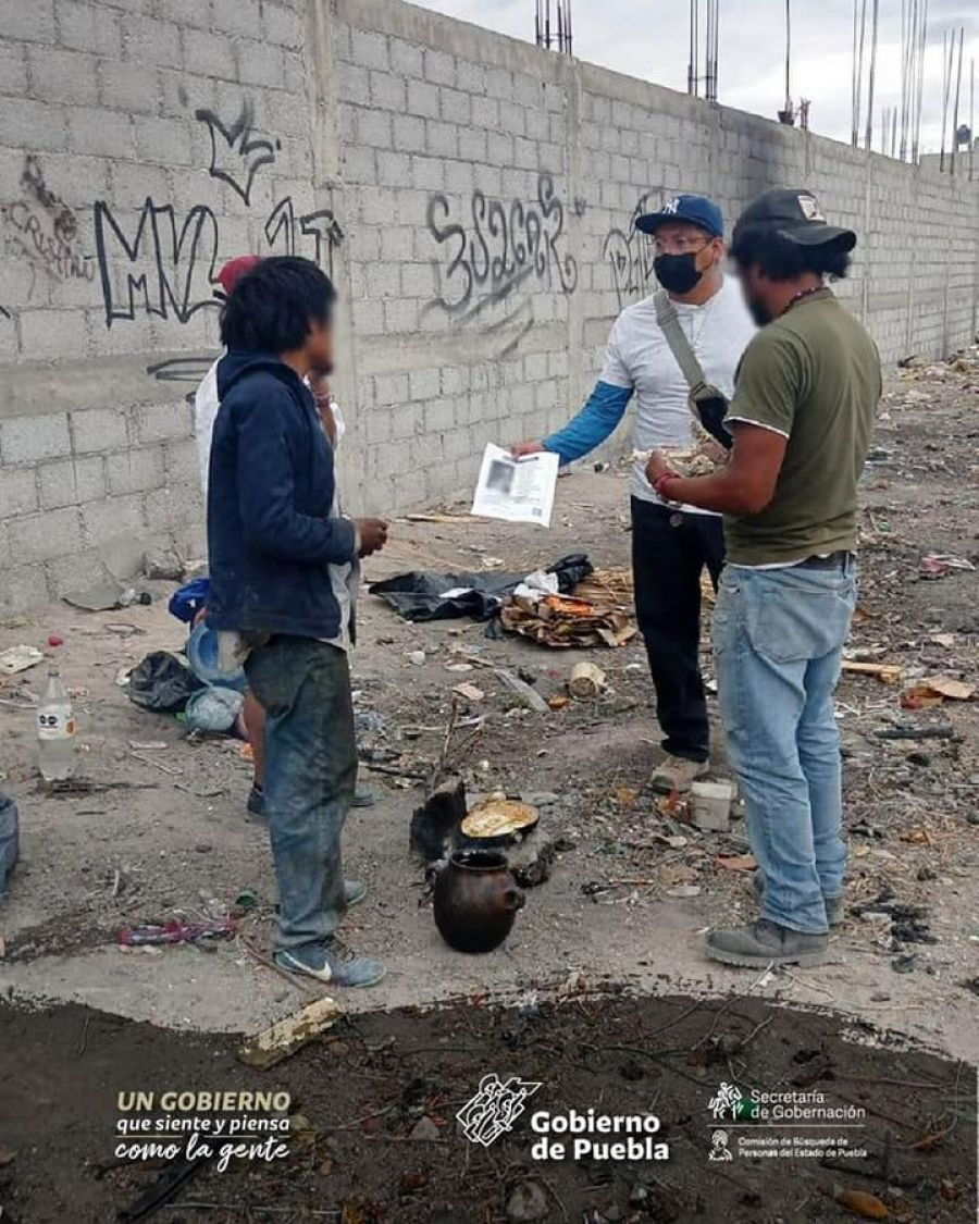 Como pate de nuestra labor, realizamos Acciones de Búsqueda de Personas Desaparecidas en el municipio de Tehuacán en coordinación con Guardia Nacional, familiares de víctimas.