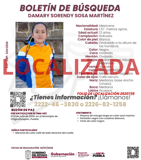 Damary Sorendy Sosa Mart&iacute;nez