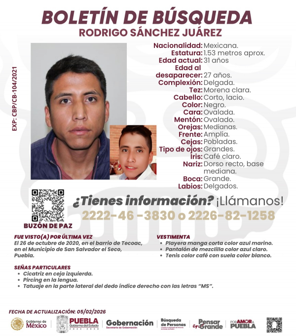 Rodrigo S&aacute;nchez Ju&aacute;rez ACTUALIZACI&Oacute;N