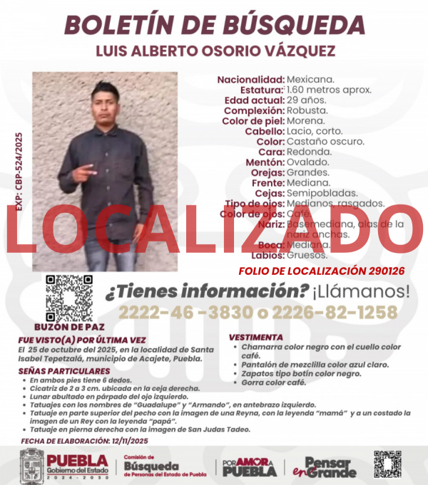 Luis Alberto Osorio V&aacute;zquez