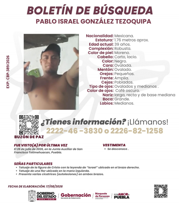 Pablo Israel Gonz&aacute;les Tezoquipa