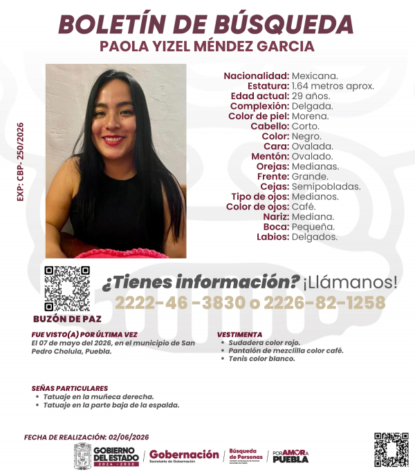Paola Yizel M&eacute;ndez Garcia