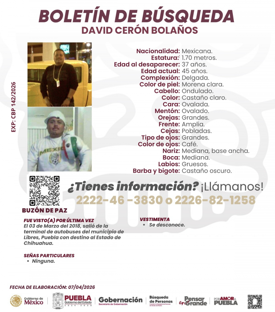 David Cer&oacute;n Bola&ntilde;os