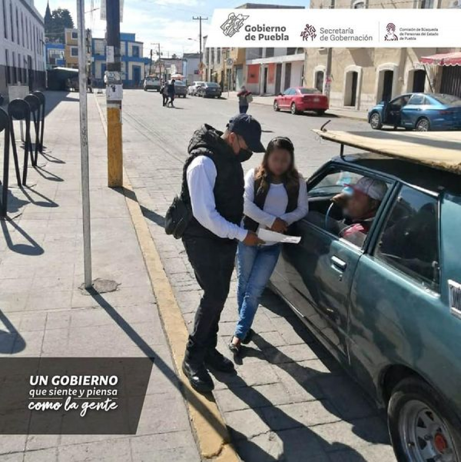 Esta mañana realizamos Acciones de Búsqueda de Personas Desaparecidas en el municipio de Amozoc, Puebla.