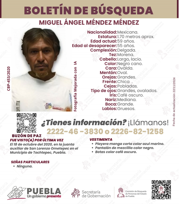 Miguel Ángel Méndez Méndez ACTUALIZACIÓN