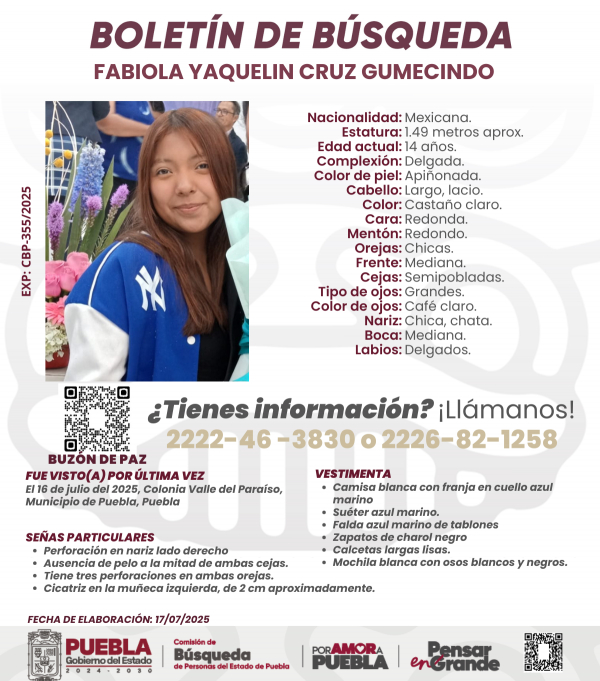 Fabiola Yaquelin Cruz Gumercindo