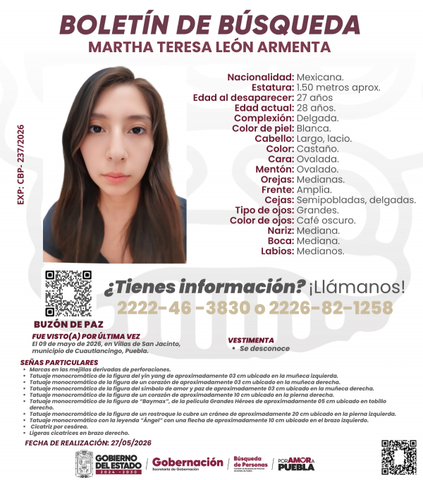 Martha Teresa Le&oacute;n Armenta