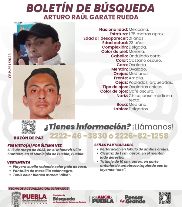 Arturo Raúl Garate Rueda - ACTUALIZACIÓN