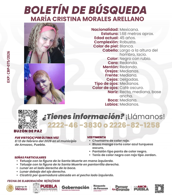 Mar&iacute;a Cristina Morales Arellano