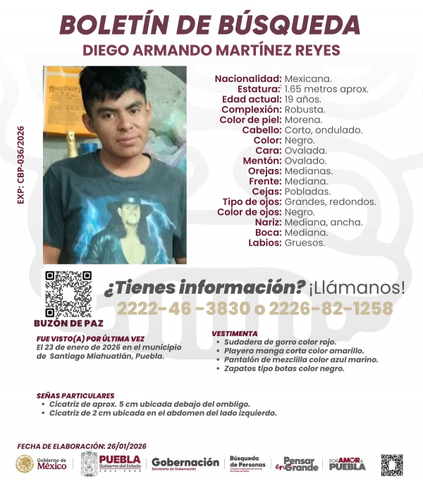 Diego Armando Mart&iacute;nez Reyes