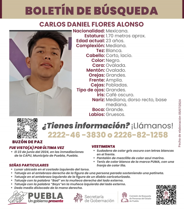 Carlos Daniel Flores Alonso