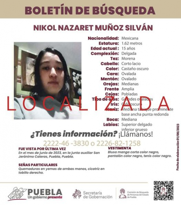 Nikol Nazaret Muñoz Silván.