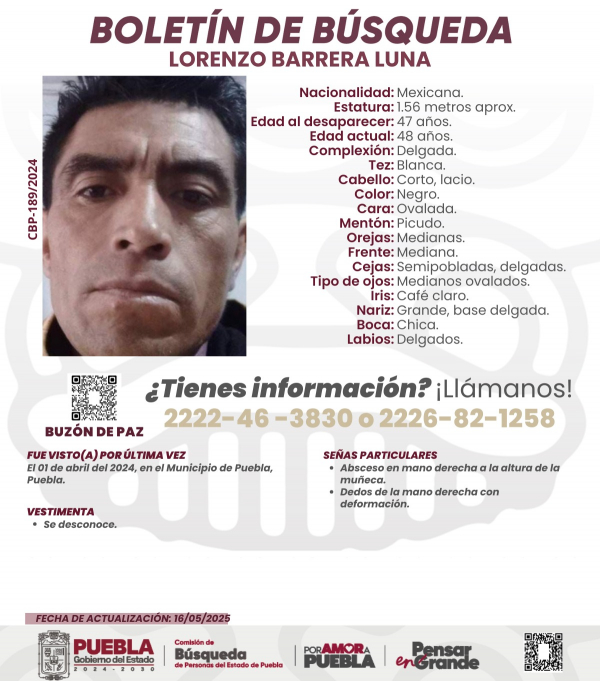 Lorenzo Barrera Luna - ACTUALIZACIÓN