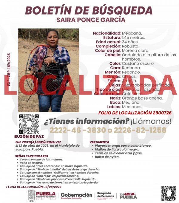 Saira Ponce Garc&iacute;a,