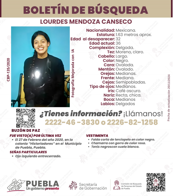 Lourdes Mendoza Canseco - ACTUALIZACIÓN