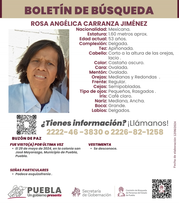 Rosa Angélica Carranza Jiménez