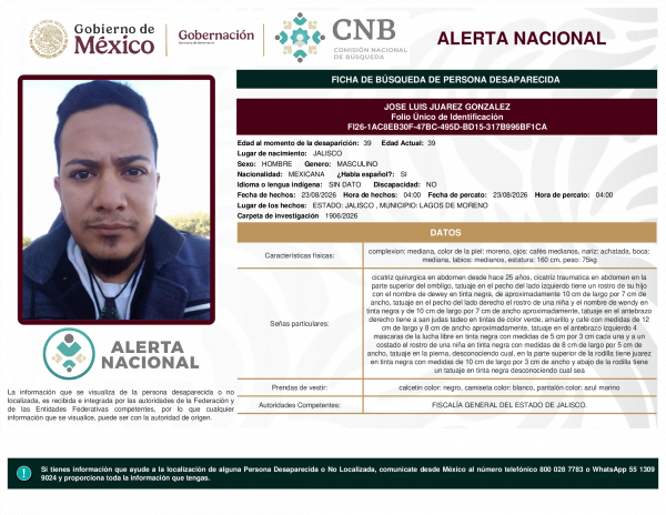 JOSE LUIS JUAREZ GONZALEZ