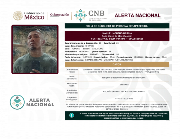 MANUEL MORENO NARCIA