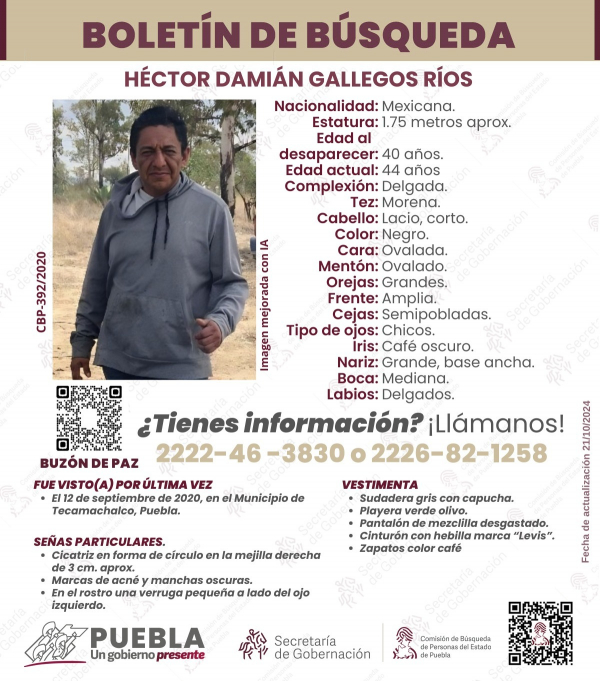 Héctor Damián Gallegos Ríos - ACTUALIZACIÓN