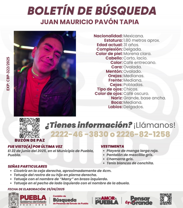 Juan Mauricio Pavón Tapia