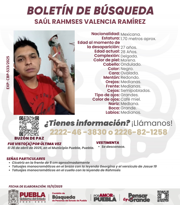 Saúl Rahmses Valencia Ramírez