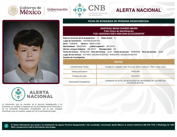 SANTIAGO IBZAN CHAIRES MARIN