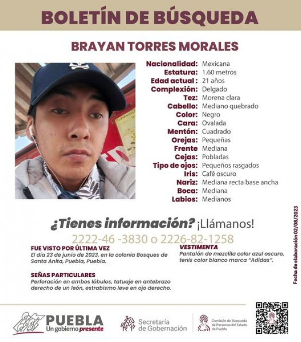 Brayan Torres Morales.