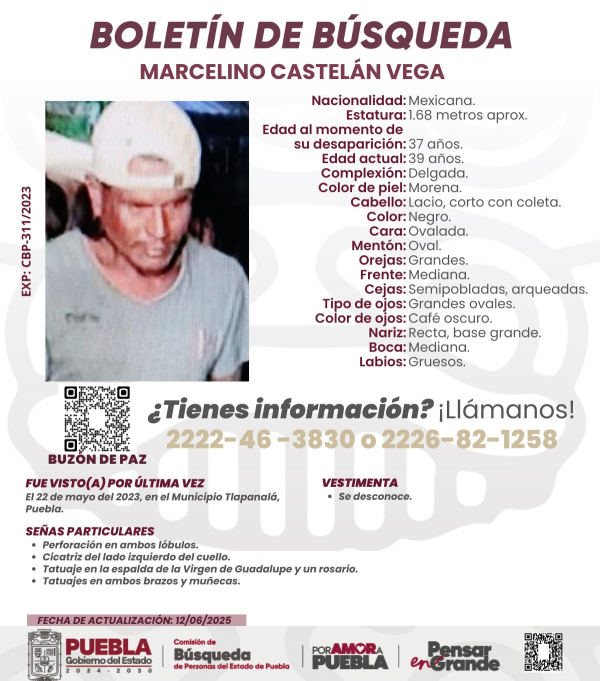 Marcelino Castelán Vega - ACTUALIZACIÓN