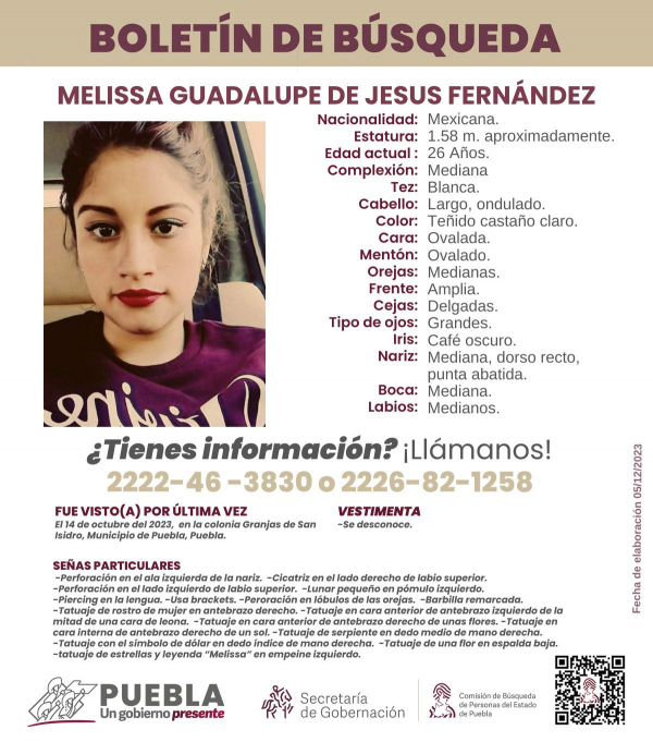 Melissa Guadalupe de Jesus Fernández