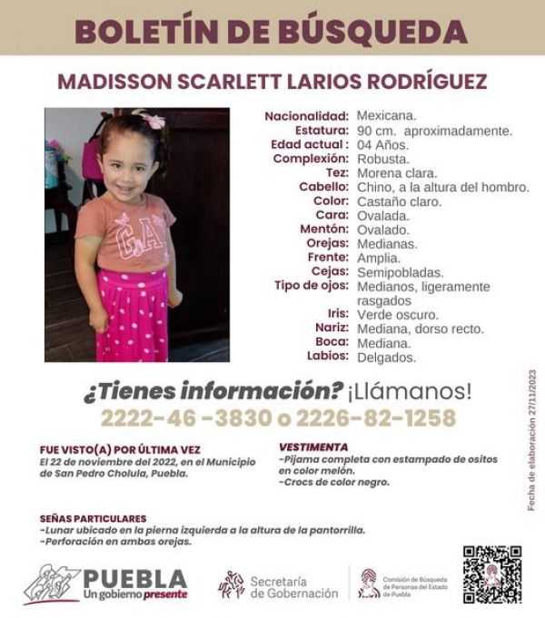 Madisson Scarlett Larios Rodríguez