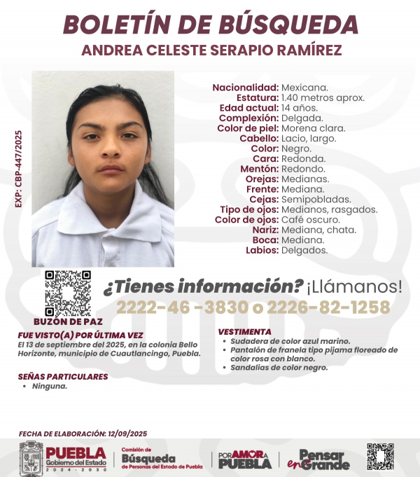Andrea Celeste Serapio Ramírez