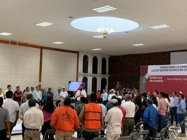 El Gobierno del Estado de Puebla fomenta la organizaci&oacute;n