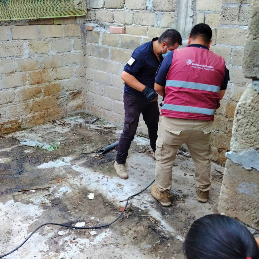 Como parte de nuestro trabajo realizamos Acciones de Búsqueda de Personas Desaparecidas en el Municipio de Tepeojuma, en coordinación con autoridades Federales, Estatales, Municipales y familiares