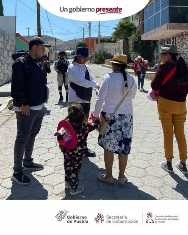 Como parte de nuestro trabajo realizamos Acciones de Búsqueda de Personas Desaparecidas o No Localizadas en el municipio de Tepeaca, Puebla.