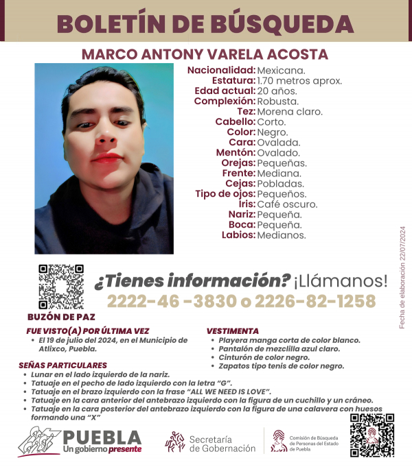 Marco Antony Varela Acosta