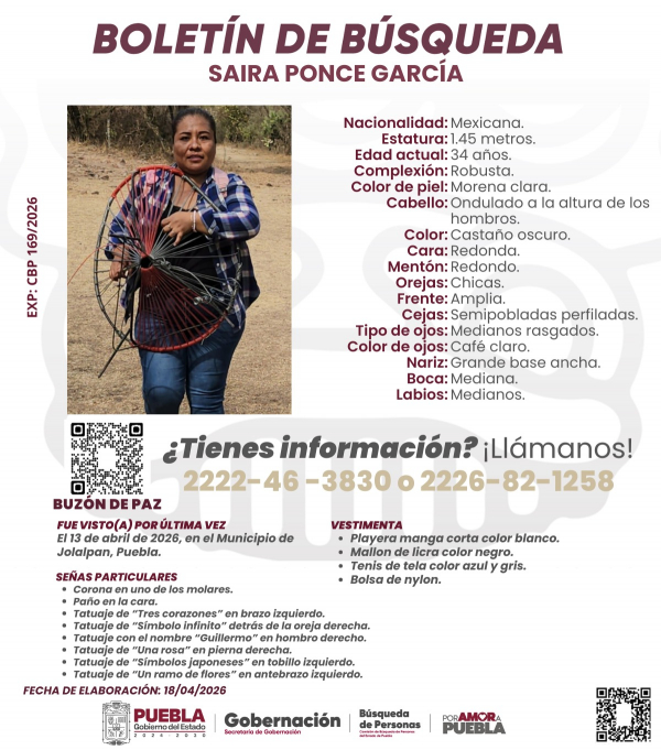 Saira Ponce Garc&iacute;a