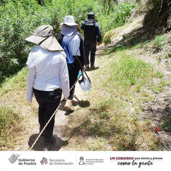 Como parte de nuestra labor realizamos Acciones de Búsqueda de Personas Desaparecidas en el municipio de Acatzingo en coordinación con familiares de víctimas y autoridades de dicho municipio.